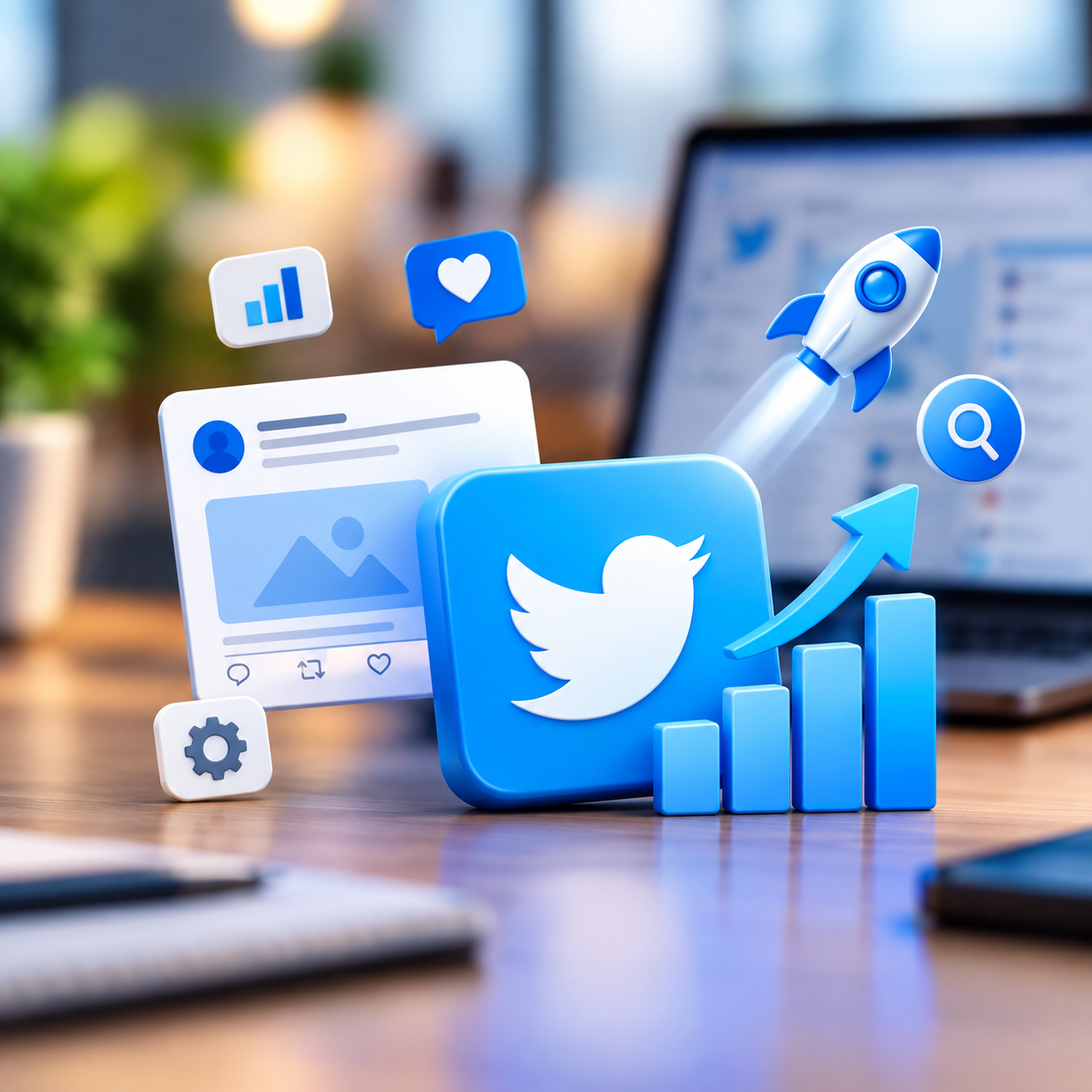 Twitter Optimization Service in Pitampura Delhi